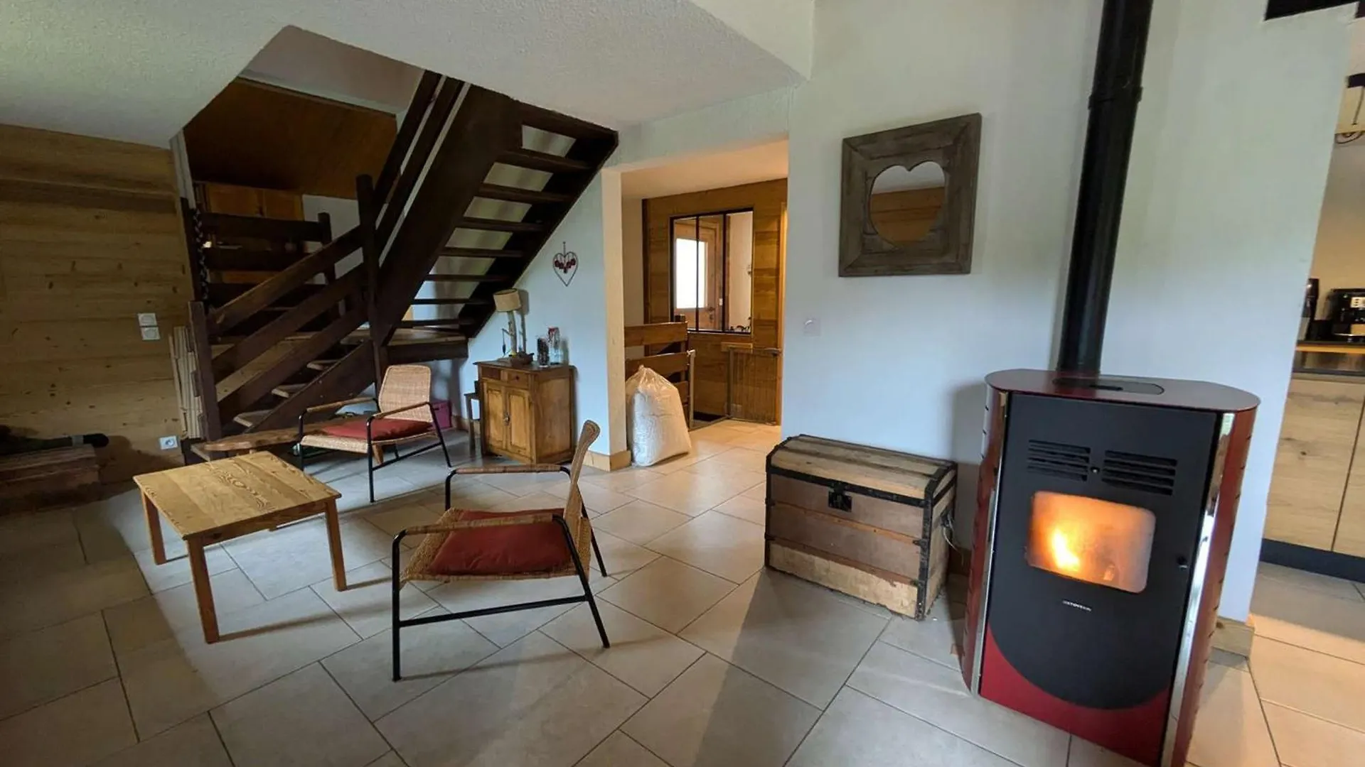Chalet Renove 12 Pers, 5 Ch, Parking, Poele, Sud-Ouest - Fr-1-342-321 Beaufort